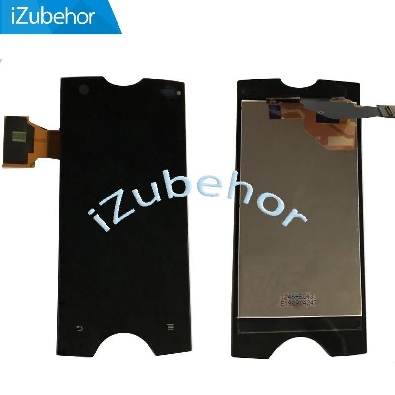 ЖК-дисплей 3 дюйма с дигитайзером сенсорного экрана и рамкой в сборе для Sony Ericsson