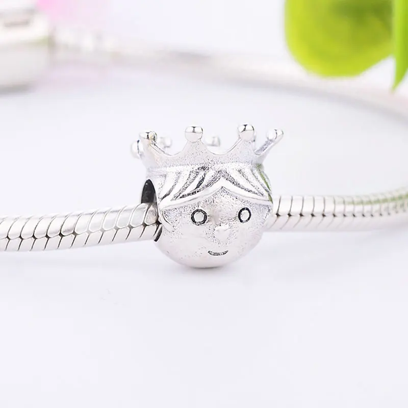 Корона корона подходящая оригинальная подвеска браслет женское серебро