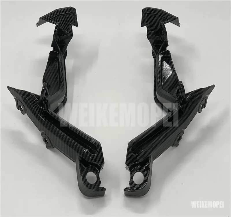 

MT-09 17 18 19 Carbon Fiber Painted Fairing Nose Turn signal Fixed bracket Fit For YAMAHA MT09 FZ09 2017 2018 2019