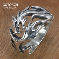 rock style dragon rings for men 925 sterling silver jewelry adjustable opening type cool thai silver ring mens index finger