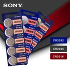 Кнопочные батарейки SONY cr2032 cr 2025 cr2016 3 в, оригинальные батарейки для часов, калькуляторов с дистанционным управлением, 15 шт.