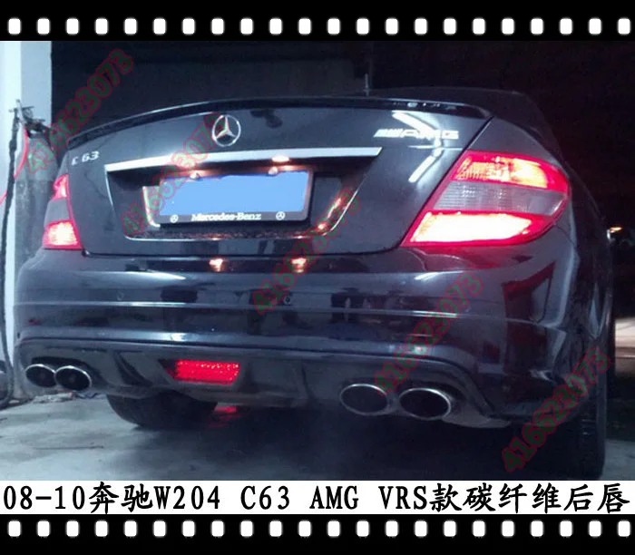 

Lucky2021 подходит для Benz Trbt W204 углеродное волокно C63amg спойлер Vorsteiner задняя губа