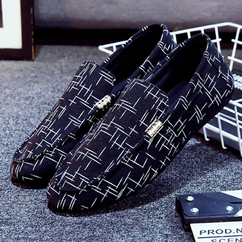 Мужская парусиновая обувь Dwayne дышащая Вулканизированная в горошек весна-лето 2020