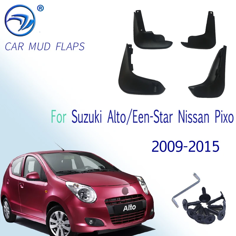 Брызговики для Suzuki Alto/A Star Nissan Pixo 2009 2015|Грязезащита| |