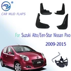 Брызговики для Suzuki AltoA-Star, Nissan Pixo 2009-2015