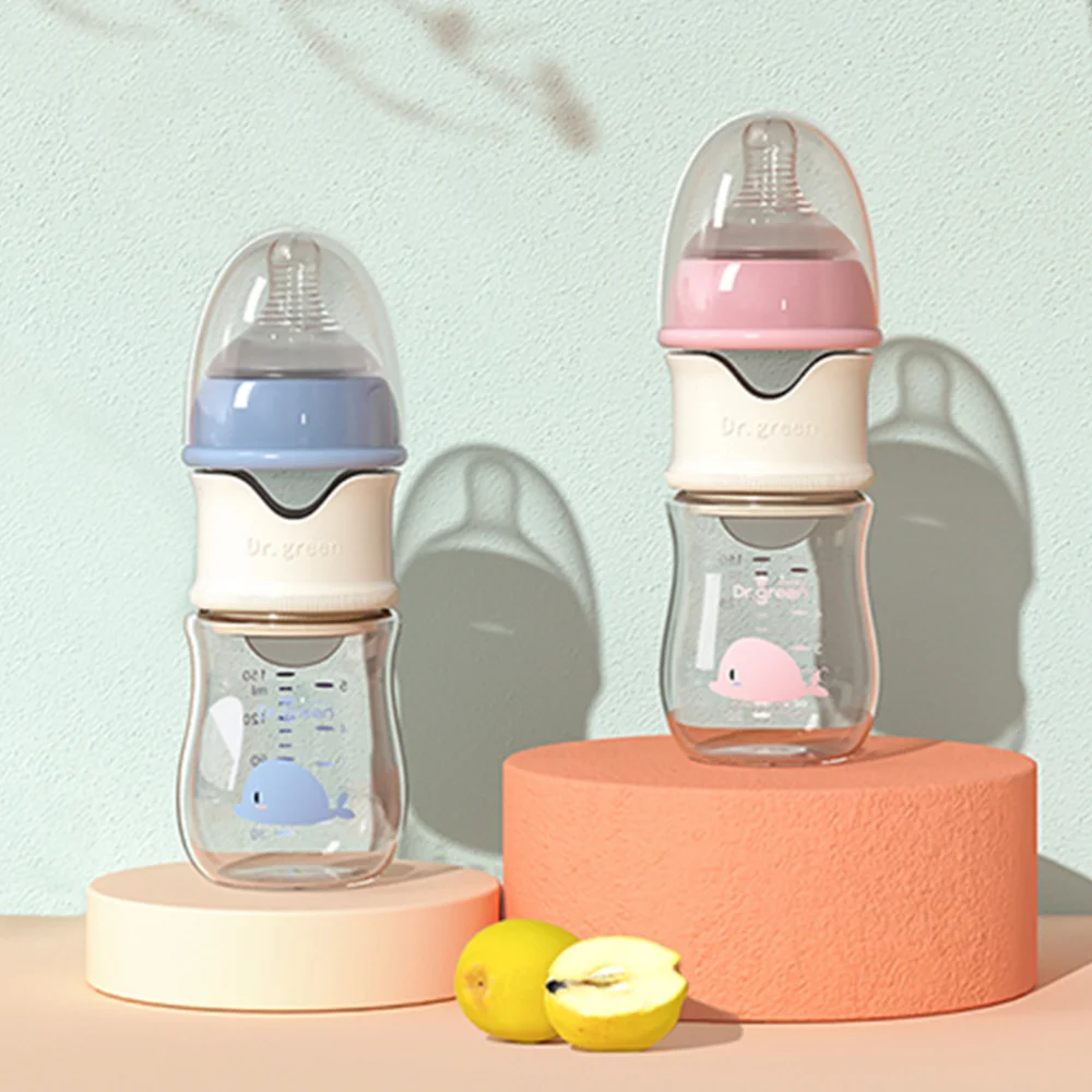 

Wide Mouth Nursing Bottle Breast Storage Bottle Portable Feeding Bottle