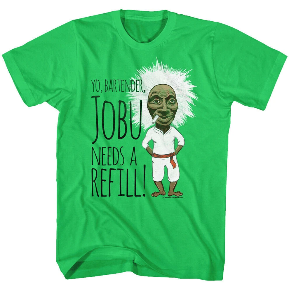 Major League Yo Bartender Jobu нужна запасная Мужская футболка зеленая с графическим рисунком
