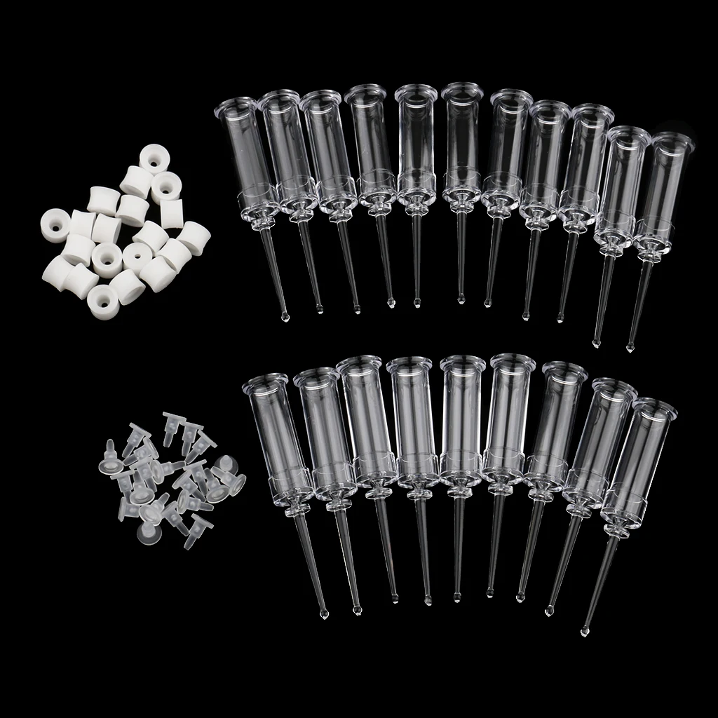 

Lot 20Pcs Disposable Eye Dropper Bottles Makeup Liquid Lotion Tube Containers Pipettes