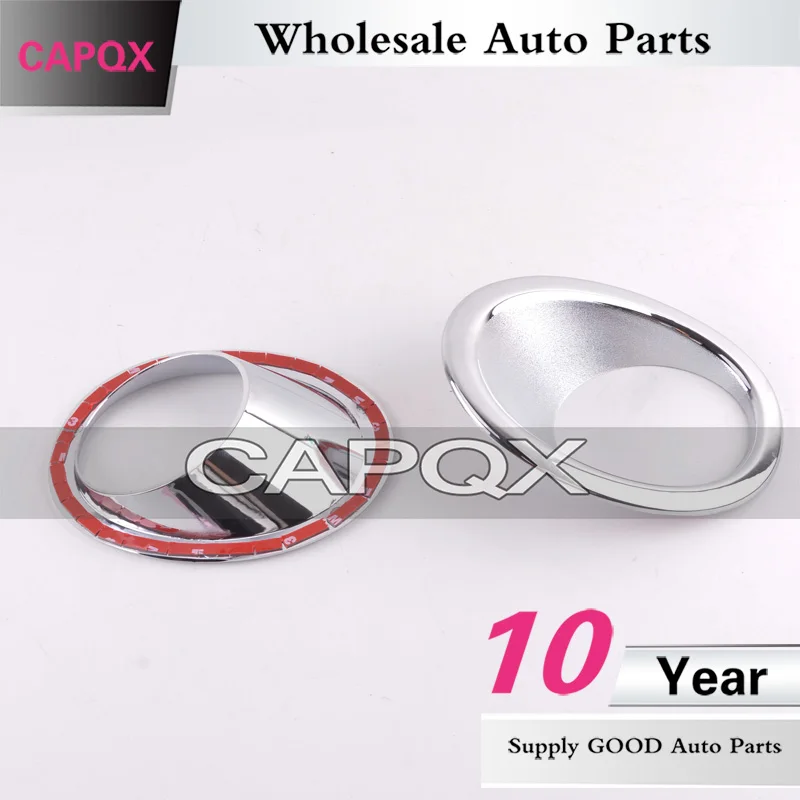 CAPQX 1 пара передний бампер противотуманный светильник накладка на капот Honda CRV 2007