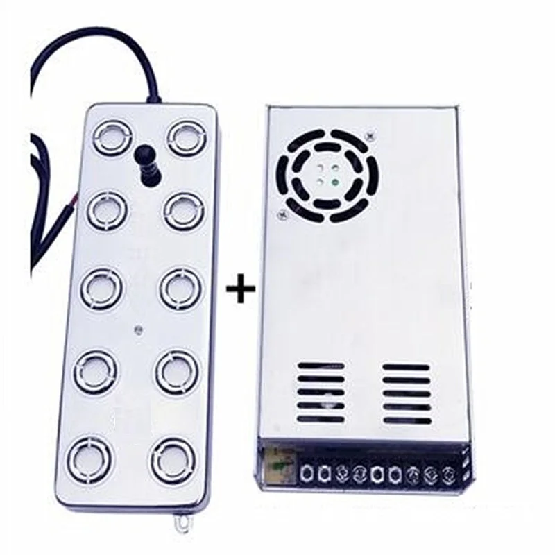 110V 220V 10 глава промышленного использования 7 кг/ч ультразвуковой создатель тумана