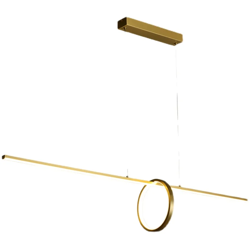 

Минималистичная светильник шная медная люстра в стиле постмодерн, креативный индивидуальный дизайн, для ресторанов и баров