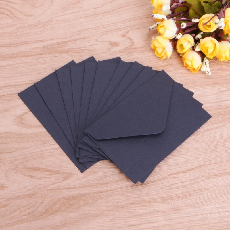 

50pcs/lot Craft Paper Envelopes Vintage European Style Envelope For Card Scrapbooking Gift