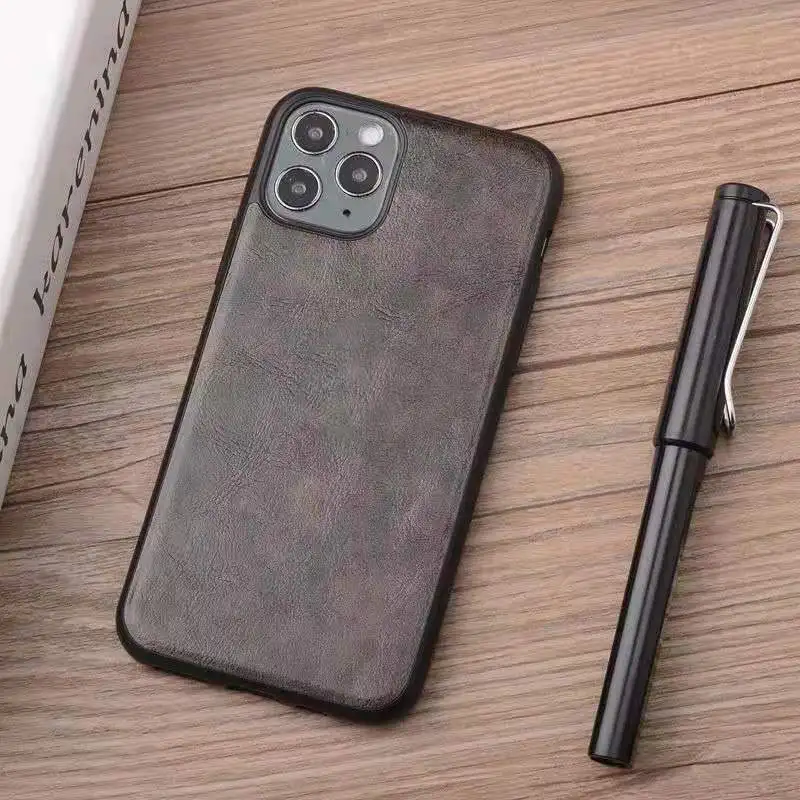 Оригинальный официальный чехол из настоящей кожи для iPhone 12 11 Pro Max с матовым покрытием XS MAX XR X 6 6S 7 8 Plus Funda Capa on.