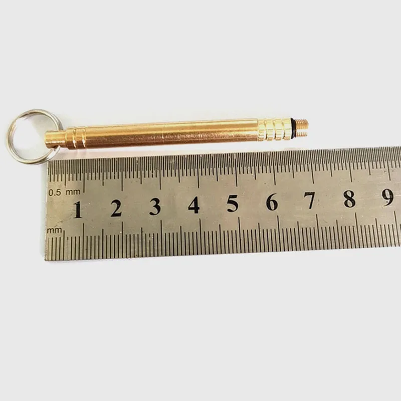 Титановая зубочистка оружие для самообороны инструмент выживания брелок