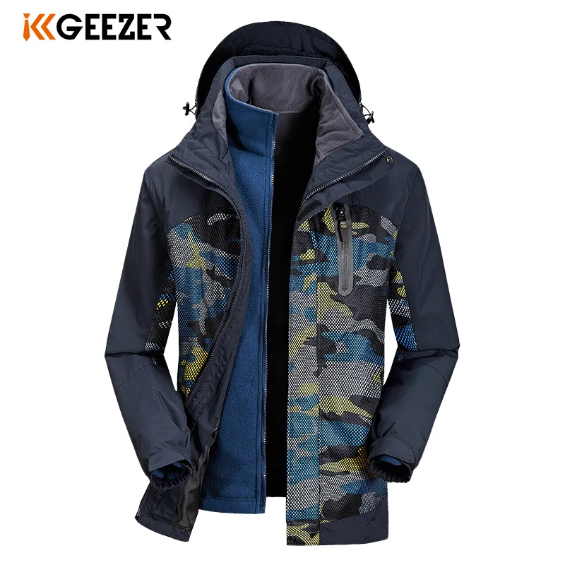 Зимняя мужская куртка в стиле милитари свободные парка пальто на флисе