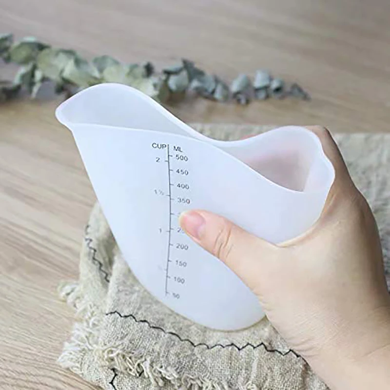 Силиконовая мерная деталь гибкий мерный стакан силиконовые 2 чашки для литья