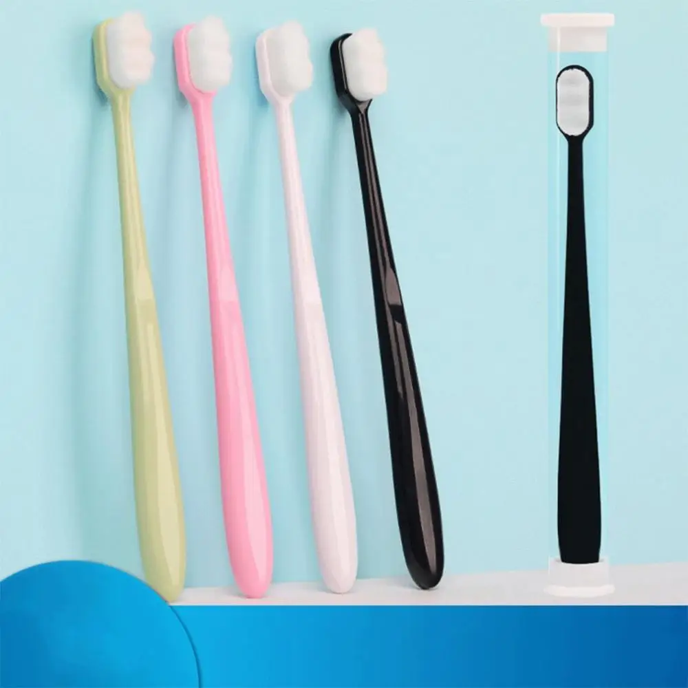 1 шт. Мягкая зубная щетка миллион ультра тонкая супер Щетина Глубокая чистка