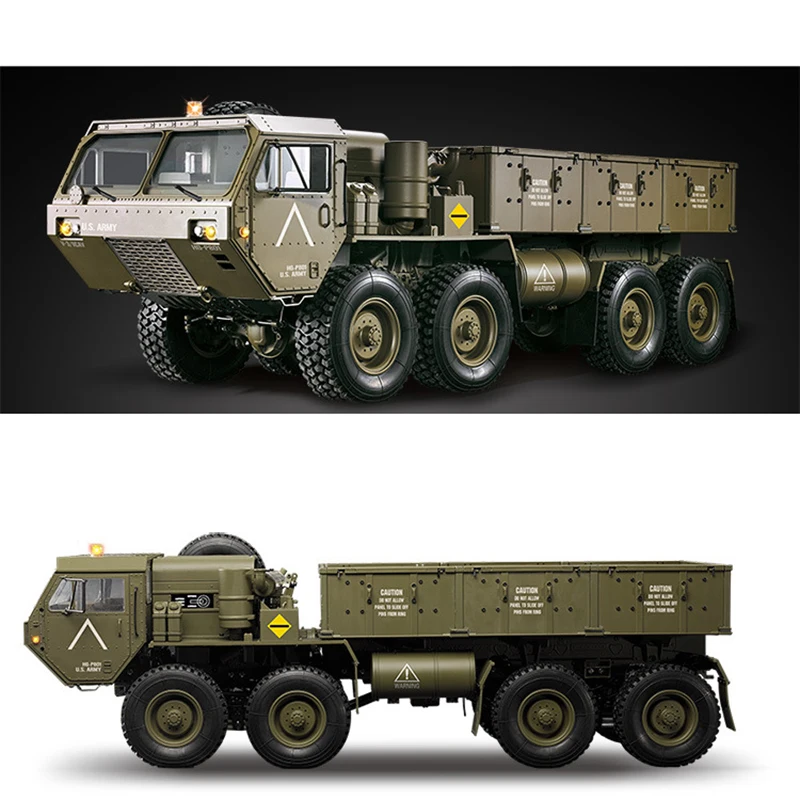 Hots HG P801 P802 1/12 2,4G 8X8 M983 739 мм матовый Радиоуправляемый автомобиль военный грузовик США без зарядного устройства гоночный автомобиль для детей подарок