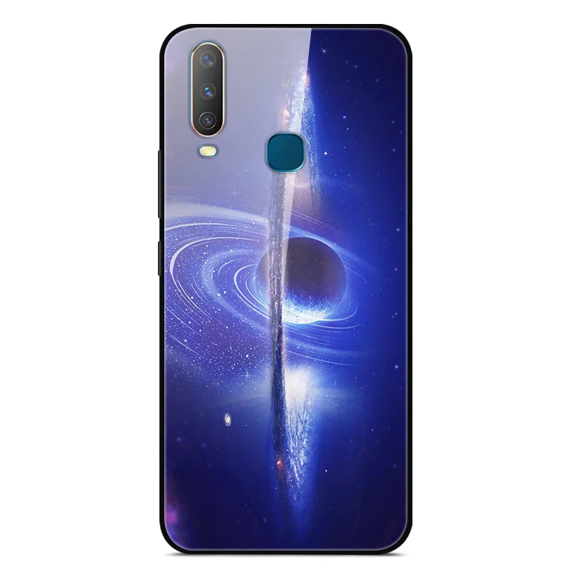 as photo 54 Чехол из закаленного стекла для Vivo Y17, чехол, жесткая задняя крышка для Vivo Y15, чехол для Vivo Y12, чехол из ТПУ, бампер для Vivo Y3, чехол, Funda - Цвет: as photo 54