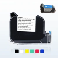 a level 12 7mm compatible 1s quick dry eco solvent handheld hand jet inkjet printer ink cartridge