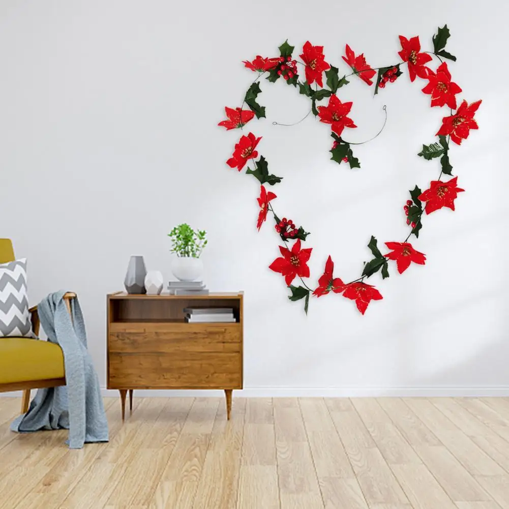 

Red Modern Wall Decor Artificial Hanging Vine Colorfast Artificial Hanging Vine Hanging for Halloween Party