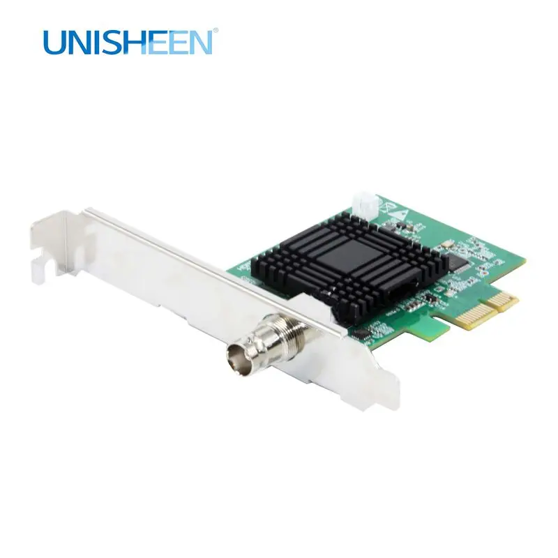Карта видеозахвата Unisheen UC3250S PCIe 60FPS 100M 3G SDI для потоковой прямой трансляции 1080P VMix
