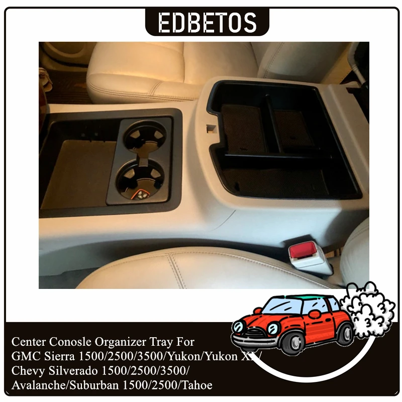 Для GMC Sierra 2500 2007 2008 2009 2010 2011 2012 2013 2014 Аксессуары для подлокотник контейнер