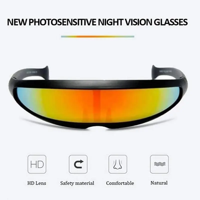 New Photosensitive Night Vision Glasses Driver Goggles Eyewear UV Protection Sunglasses Outdoor Travel | Дом и сад