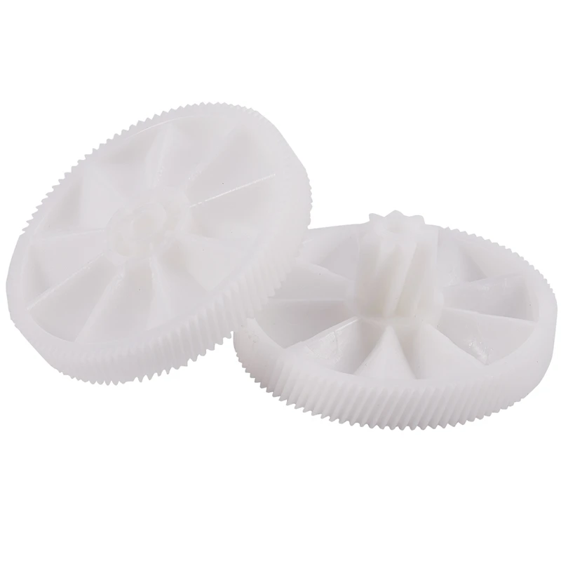

2Pcs Meat Grinder Spare Parts Plastic Mincer Gears Fit Braun Power Plus G1500 G1300 G1100 G3000 Kgz4 Kgz3