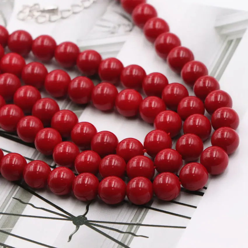 Удивительная цена Мода комплект ювелирных изделий из искусственного коралла