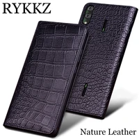 rykkz genuine leather case for xiaomi mi black shark 2 pro ultra thin flip cover handmake leather cases for xiaomi black shark 2