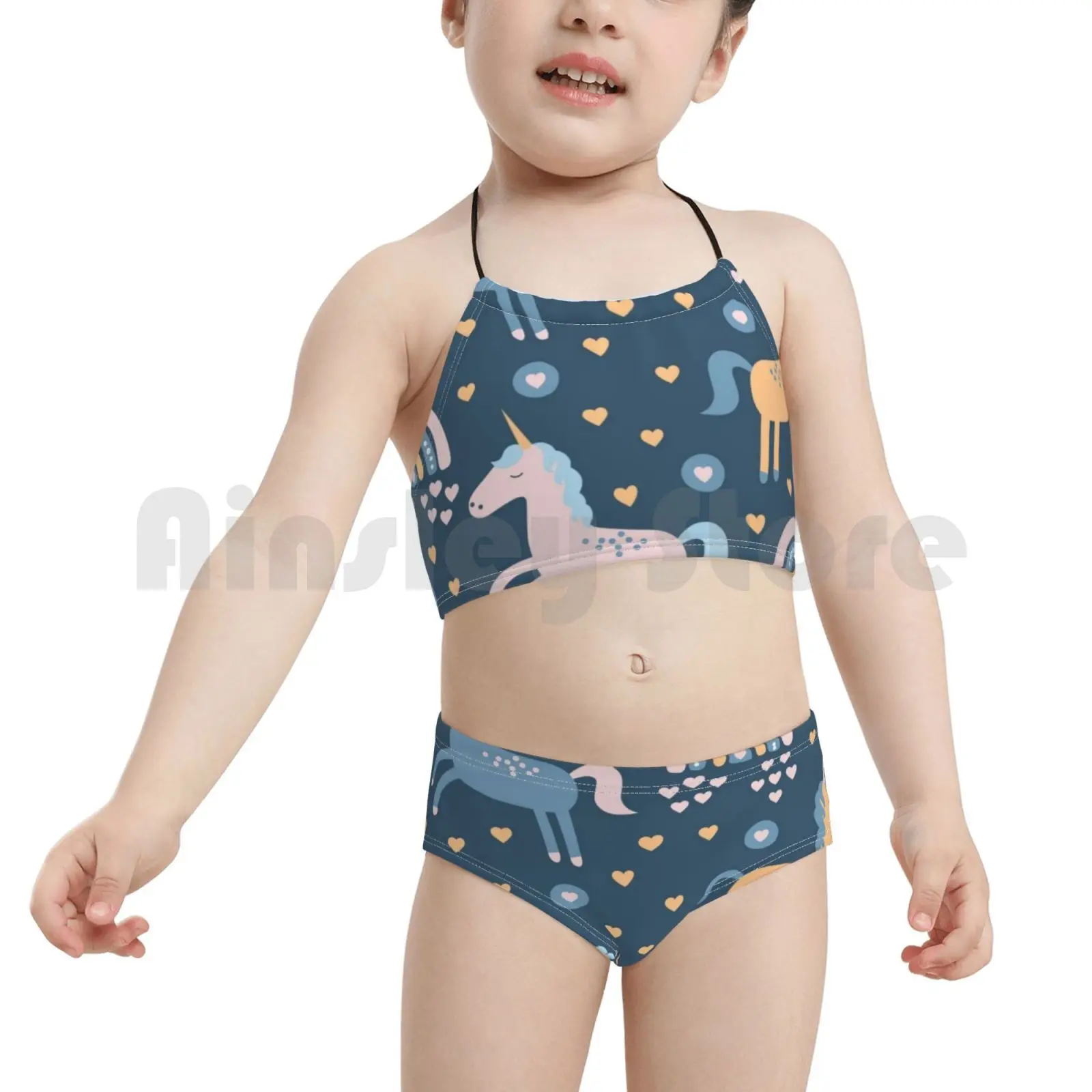 

Cute Unicorn And Rainbow Swimsuit Bikini Padded High Waist Unicorn Unicorn For Germ Unicorn Reusable Unicorn For Mouth