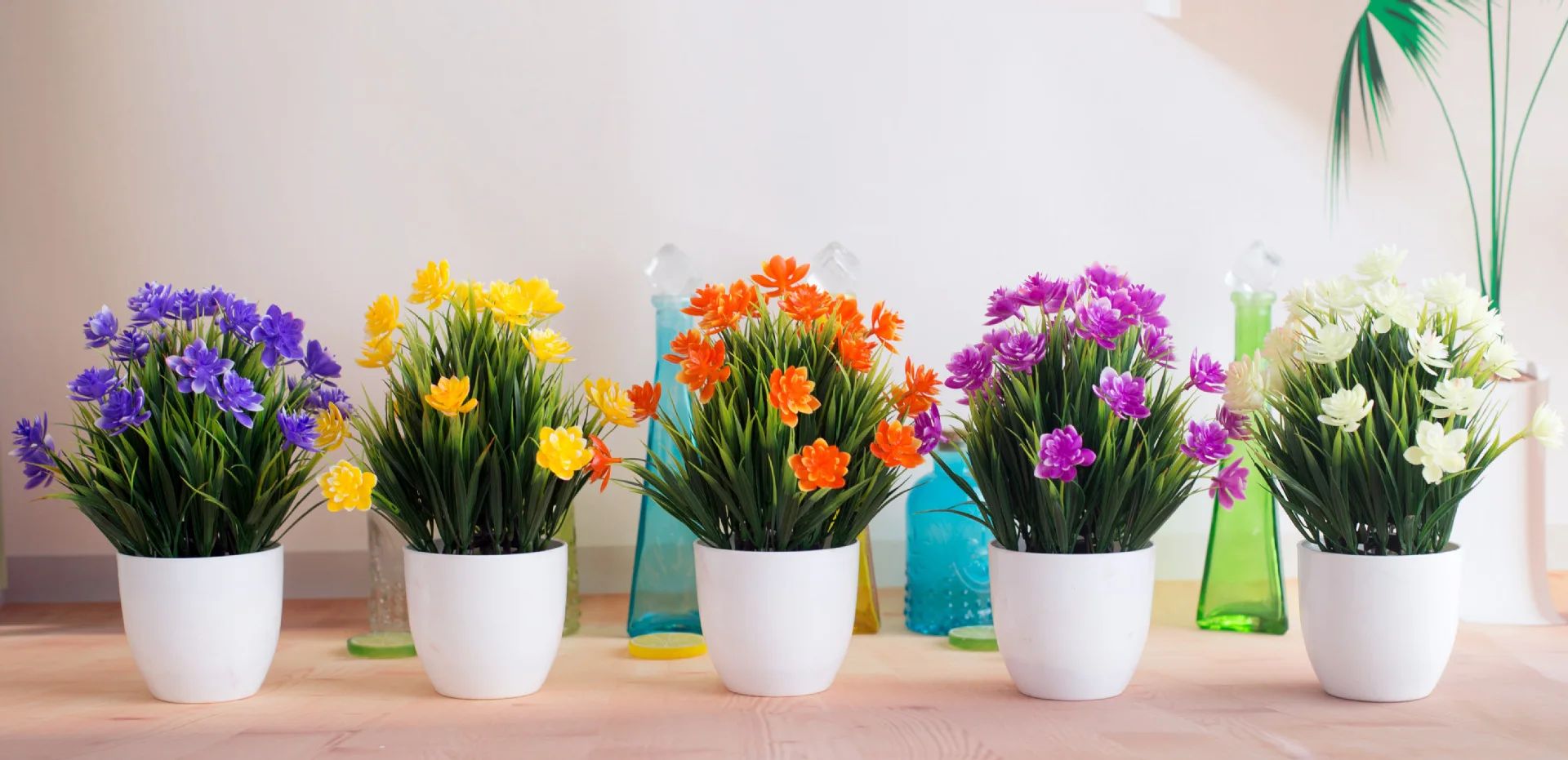 25x27 см Искусственный весенний травяной шар в горшке Домашний Сад Бонсай балкон