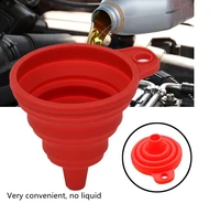 car engine replacement oil funnel car general gasoline and diesel universal transfer tool folding silica gel