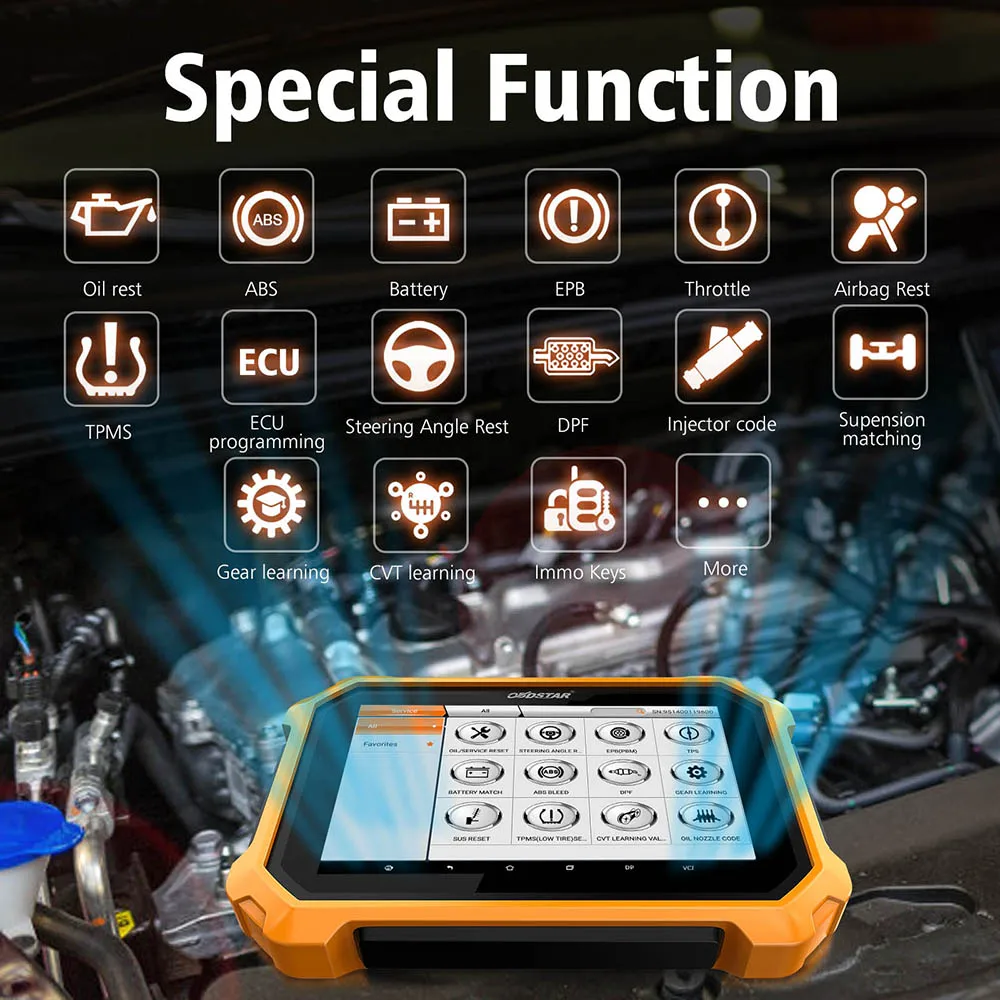 OBDSTAR X300 DP Plus PAD2 посылка пакет версия получите бесплатный конвертер Renault и адаптер