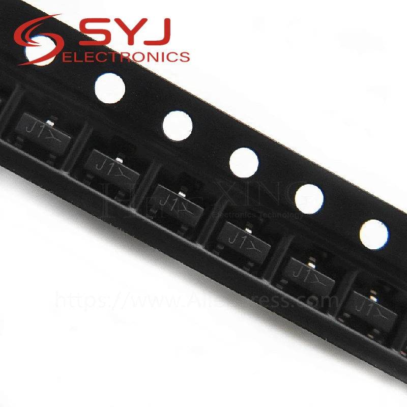 100 шт./лот BSS138LT1G BSS138 J1 SOT23 5|Интегральные схемы| |