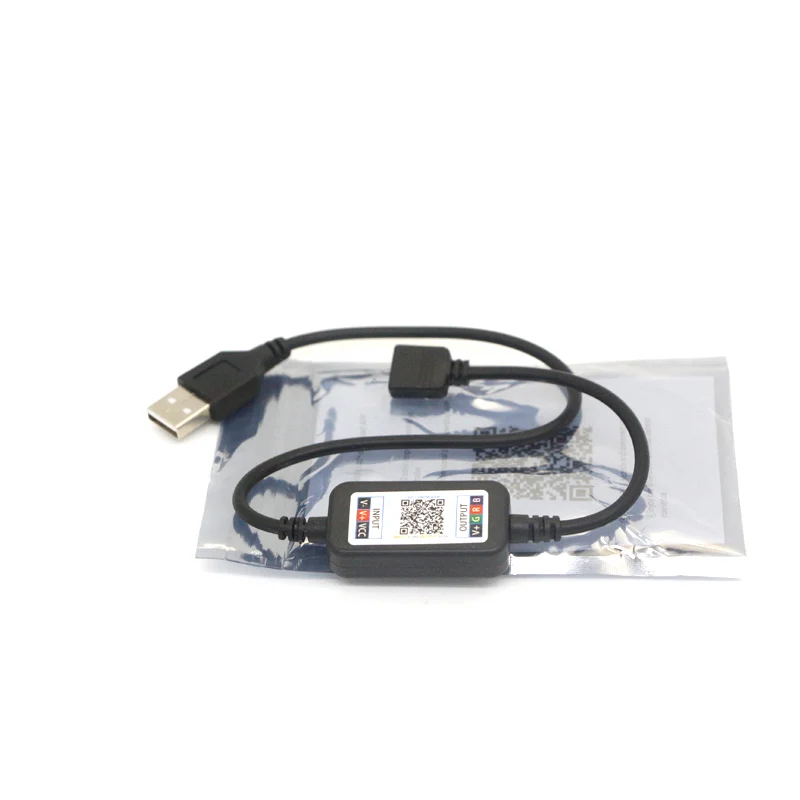 2 м SMD 5 в USB AAAA батарея чехол Power Светодиодная лента 5050 RGB TV подсветка bluetooth