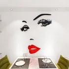 Креативная красивая наклейка современный дизайн зеркальные декоративные настенные наклейки сделай сам зеркальные Акриловые 3d обои для спальни