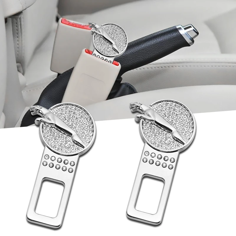 

Metal Car Seat Belt Buckle Safety Plug Clip for Jaguar XF XE XJ F-Pace X-Type S-Type F-Type E-Pace I-PACE XK Auto Accessories