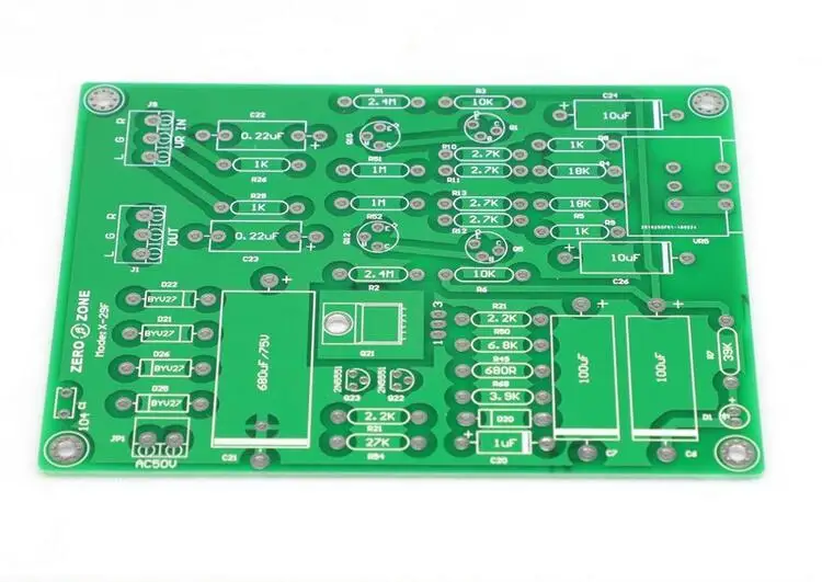 Ламповый предусилитель с позолотой в американском стиле X29F PCB | Электроника