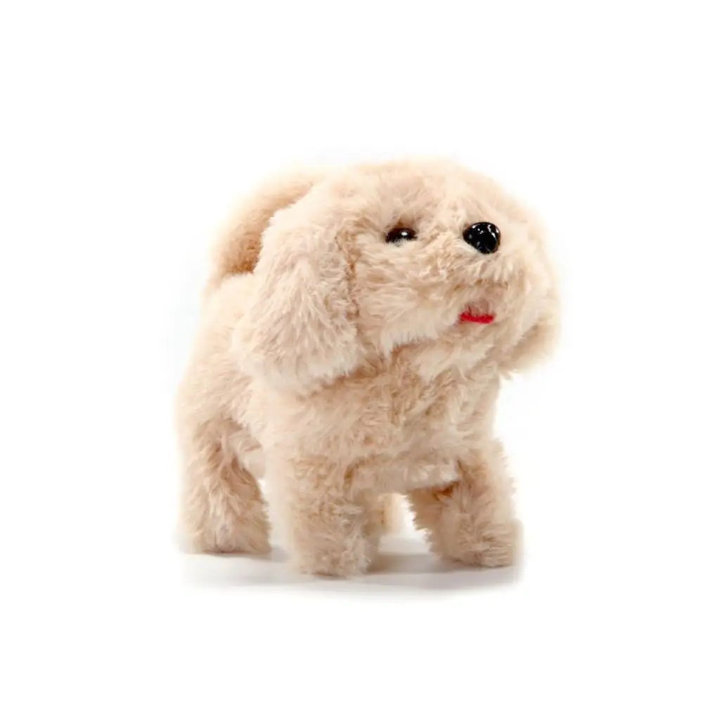 

Baby Electronic Plush Pets Toy Simulation Plush Robot Dog Walking Interactive shake the Tail Toy Dog Children Kids Birthday Gift