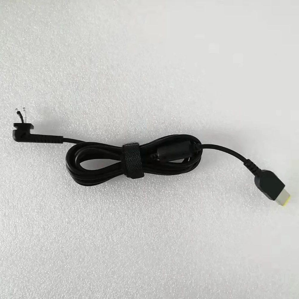 

10PCS Square Rectangle DC Power Charger Plug Cable Connector for Lenovo Laptop 45w Adapter USB C Power Connector Cord 1.8m