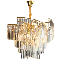 modern crystal chandelier led living room bedroom bar counter restaurant interior lighting decoration lamps gold