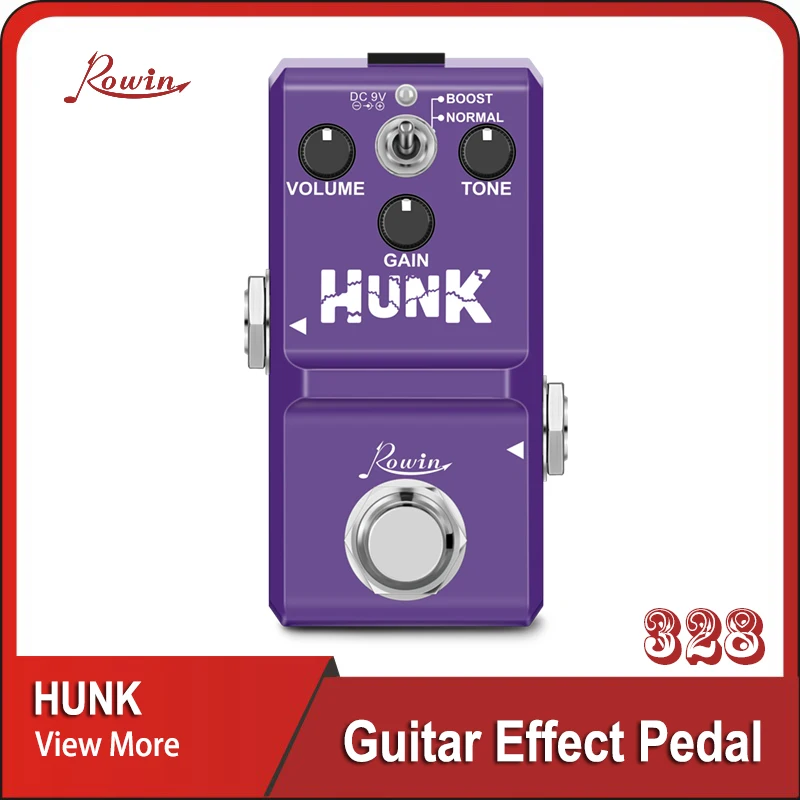 

Rowin HUNK Effect Solo Distortion Nano Pedal