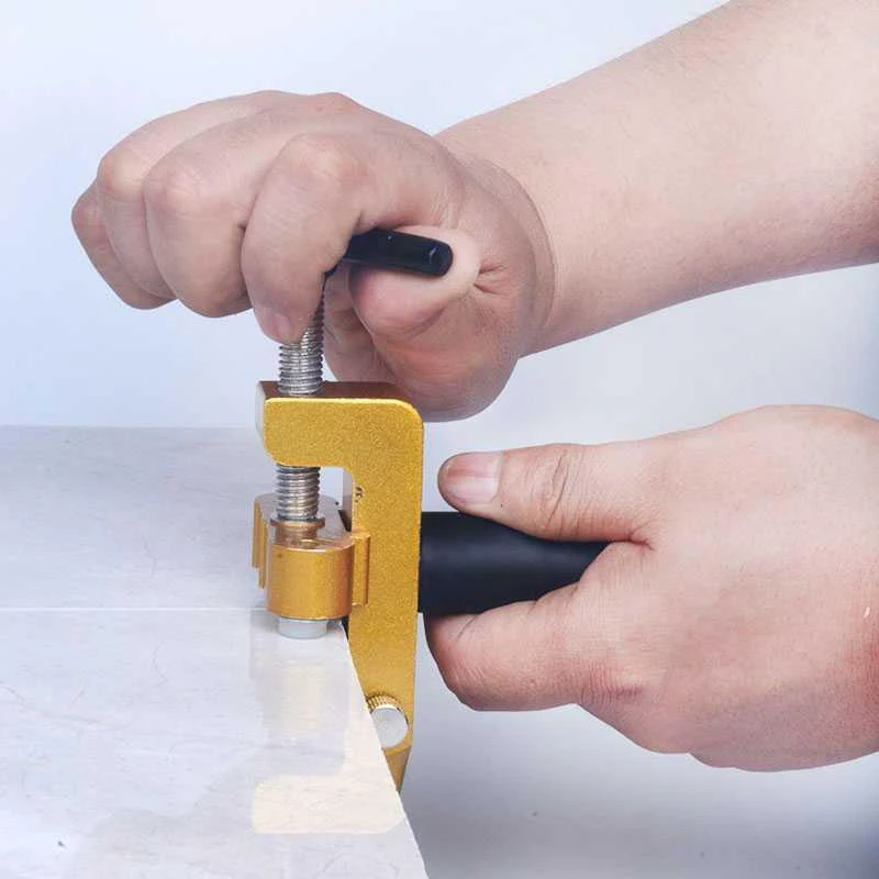 Профессиональный ручной резак для стекла портативный алмазный плитки два в