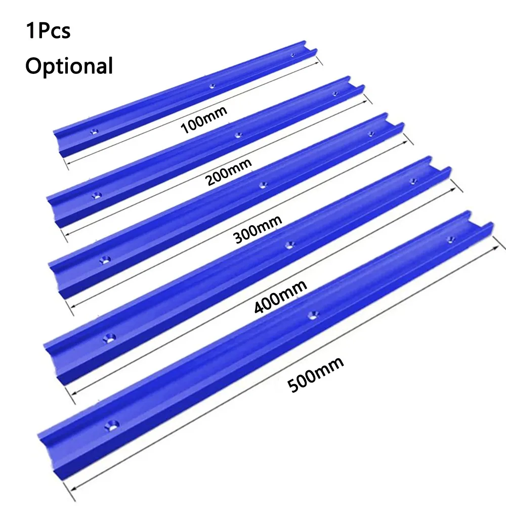 

30 Type T-Track Chute Rail Aluminium Alloy T-Slot Woodworking Tool Woodworker Router Table 100-500MM DIY Tools