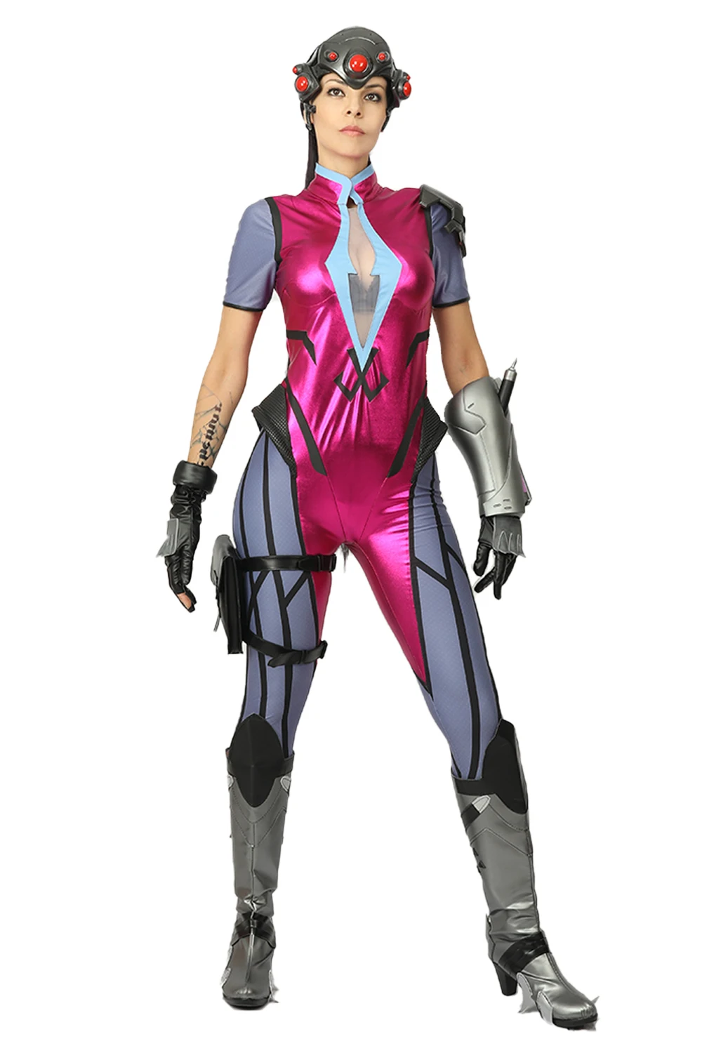 Косплей Костюм Widowmaker Overwatch Официальный Лицензированный цельный костюм на