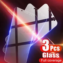 3Pcs Tempered Glass For Samsung Galaxy A8 A6 J4 J6 Plus 2018 Protective Glass J2 J8 A5 A7 A9 2018 J3 J5 J7 2017 2016 Glass Film