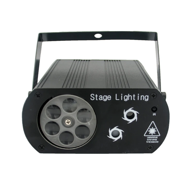 Новый музыкальный лазерный проектор с голосовым управлением светодиодный Dsico RGBW