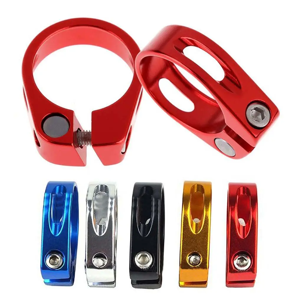 

Bicycle Seatpost Clamp Aluminum 318/349mm Bicycle Seat Post Pipe Clamp MTB Mountain Road Bike Seat Clamps